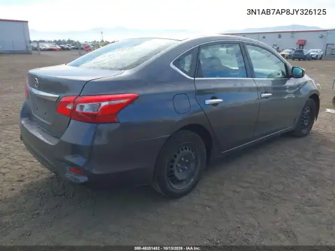 3N1AB7AP8JY326125 — 2018 Nissan Sentra, фото 5 с аукциона IAAI, Передняя часть
