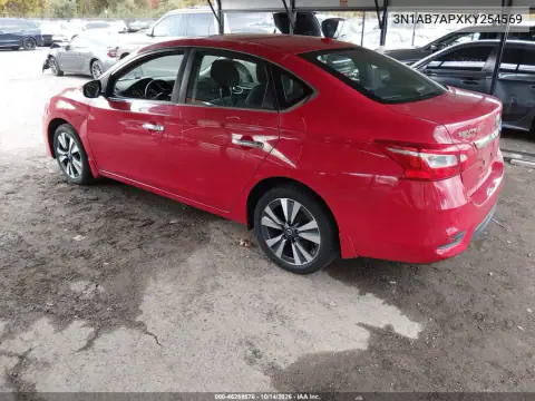 3N1AB7APXKY254569 — 2019 Nissan Sentra, фото 4 с аукциона IAAI, Задняя часть