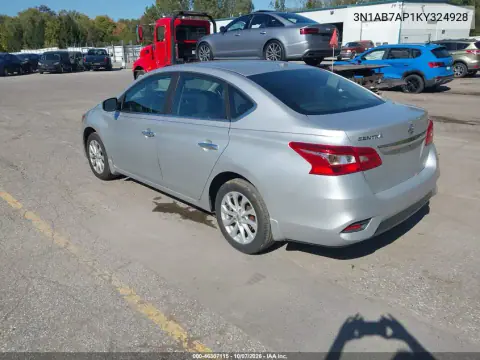 2019 Nissan Sentra Sv VIN 3N1AB7AP1KY324928 фото 4