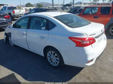 2019 Nissan Sentra Sv VIN 3N1AB7AP3KL613306 фото 3