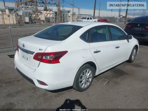 2019 Nissan Sentra Sv VIN 3N1AB7AP3KL613306 фото 4