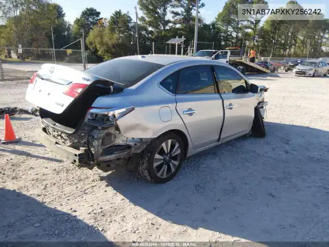 3N1AB7APXKY256242 — 2019 Nissan Sentra, фото 4 с аукциона IAAI, Передняя часть