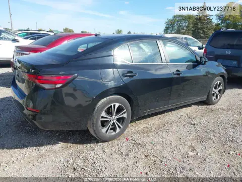 2020 Nissan Sentra Sv VIN 3N1AB8CV0LY237718 фото 5