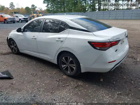 3N1AB8CV0LY286580 — 2020 Nissan Sentra, фото 4 с аукциона IAAI, Передняя часть