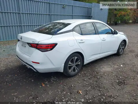 3N1AB8CV0LY286580 — 2020 Nissan Sentra, фото 5 с аукциона IAAI, Передняя часть