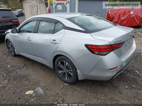 3N1AB8CV3LY277193 — 2020 Nissan Sentra, фото 4 с аукциона IAAI, Передняя часть