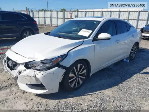 2020 Nissan Sentra Sv Xtronic Cvt VIN 3N1AB8CV9LY256400 фото 2