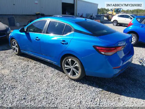 2021 Nissan Sentra Sv Xtronic Cvt VIN 3N1AB8CV7MY269082 фото 4