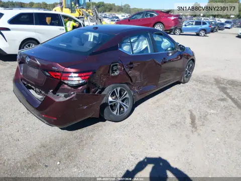2022 Nissan Sentra Sv Xtronic Cvt VIN 3N1AB8CV8NY230177 фото 5