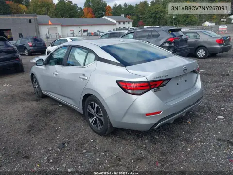 2022 Nissan Sentra Sv Xtronic Cvt VIN 3N1AB8CV7NY267091 фото 4