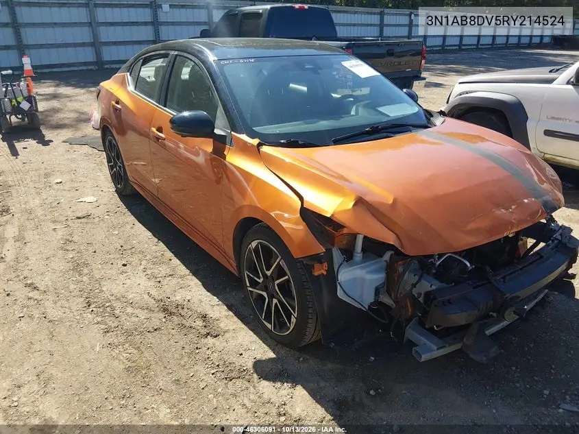 3N1AB8DV5RY214524 — 2024 Nissan Sentra, фото 2 с аукциона IAAI, Передняя часть