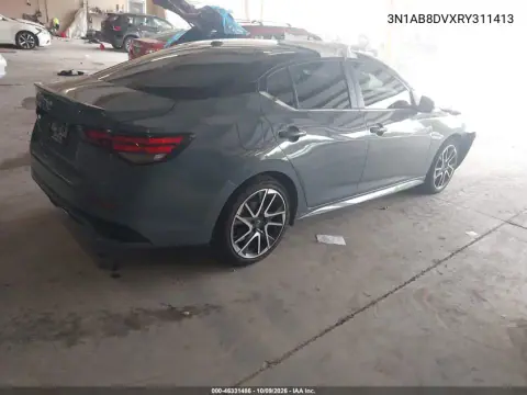 2024 Nissan Sentra Sr Xtronic Cvt VIN 3N1AB8DVXRY311413 фото 5