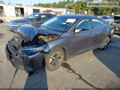 2024 Nissan Sentra Sv Xtronic Cvt VIN 3N1AB8CV9RY383270 фото 3