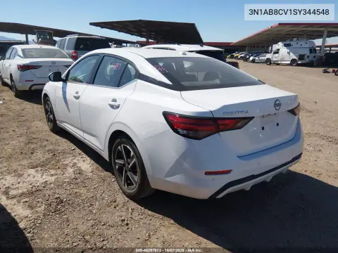 2025 Nissan Sentra Sv VIN 3N1AB8CV1SY344548 фото 4