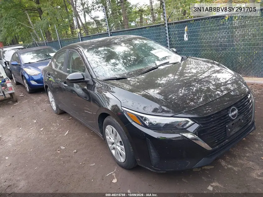 2025 Nissan Sentra S VIN 3N1AB8BV8SY291705 фото 2