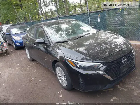 2025 Nissan Sentra S VIN 3N1AB8BV8SY291705 фото 2