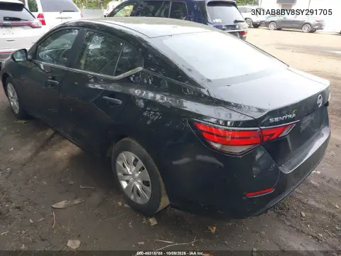 2025 Nissan Sentra S VIN 3N1AB8BV8SY291705 фото 4