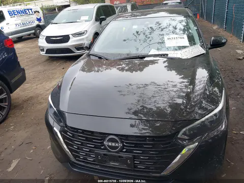 3N1AB8BV8SY291705 — 2025 Nissan Sentra, Ходовая часть, фото до ремонта