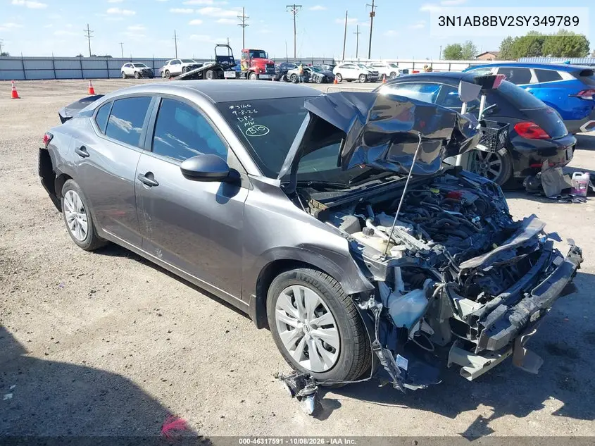 2025 Nissan Sentra S VIN 3N1AB8BV2SY349789 фото 1