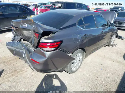 2025 Nissan Sentra S VIN 3N1AB8BV2SY349789 фото 4