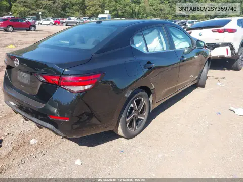 2025 Nissan Sentra Sv VIN 3N1AB8CV2SY359740 фото 4