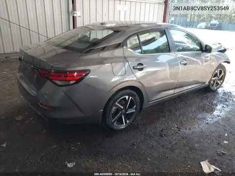 3N1AB8CV8SY253549 — 2025 Nissan Sentra, фото 4 с аукциона IAAI, Передняя часть