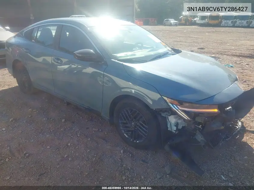 3N1AB9CV6TY286427 — 2026 Nissan Sentra, фото 2 с аукциона IAAI, Передняя часть
