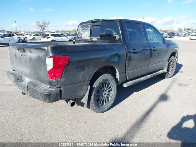 1N6AA1E51KN521890 — 2019 Nissan Titan 5.6 SL Midnight Crew Cab, фото 4 с аукциона IAAI 14.10.2026, Повреждения со всех сторон