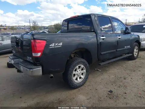 1N6AA07B26N546025 — 2006 Nissan Titan, фото 4 с аукциона IAAI, Левый бок