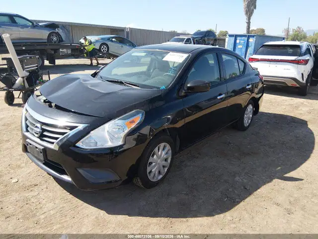 3N1CN7AP9GL898553 — 2016 Nissan Versa 1.6 S/1.6 S+/1.6 SL/1.6 SV, фото 2 с аукциона IAAI 14.10.2026, Передняя часть