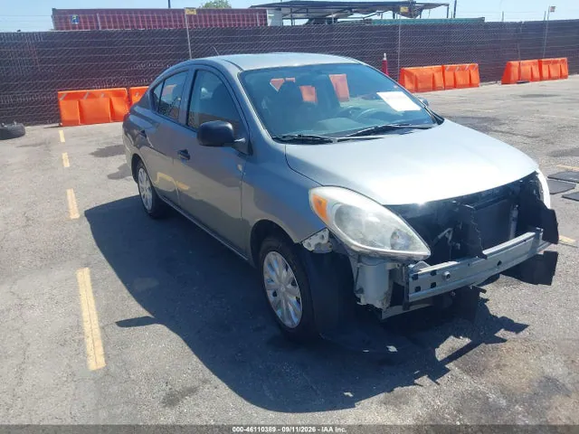 2014 Nissan Versa 1.6 S VIN 3N1CN7AP8EL807043 фото 1