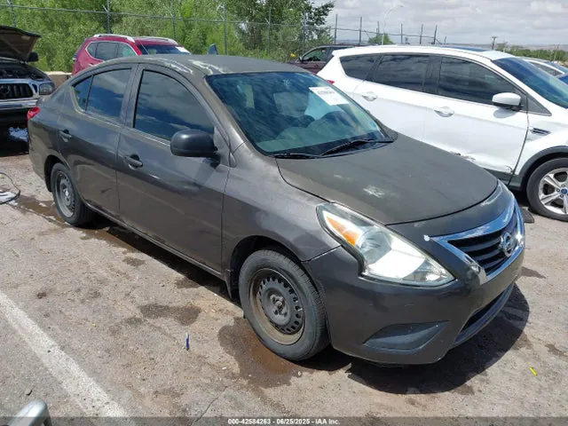 2015 Nissan Versa 1.6 S VIN 3N1CN7AP9FL906911 фото 1