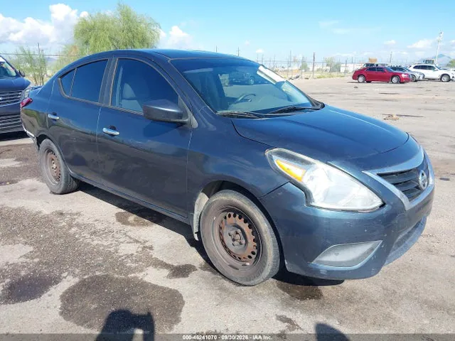 2015 Nissan Versa 1.6 Sv VIN 3N1CN7AP0FL887195 фото 1