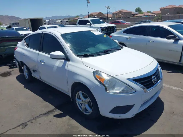 2017 Nissan Versa 1.6 Sv VIN 3N1CN7AP4HK407037 фото 1