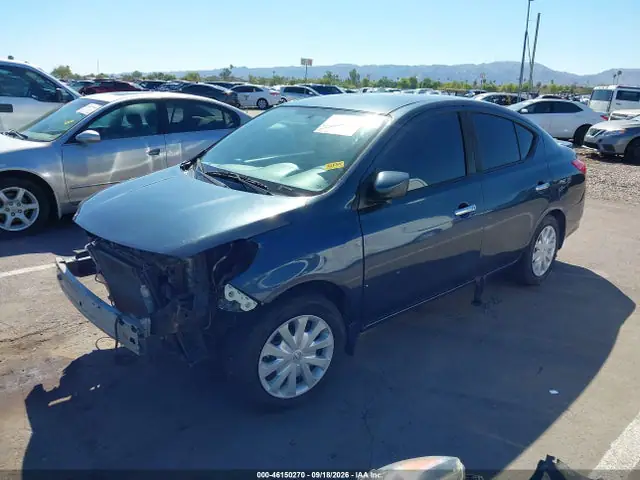 2017 Nissan Versa 1.6 Sv VIN 3N1CN7AP3HL862648 фото 2