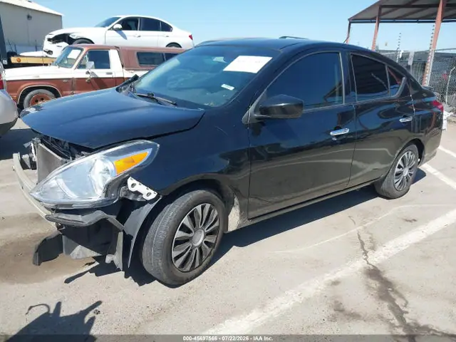 3N1CN7APXKL813907 — 2019 Nissan Versa 1.6 SV, фото 2 с аукциона IAAI 13.10.2026, Передняя часть