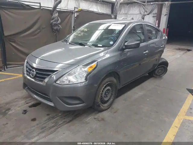 3N1CN7AP5KL857779 — 2019 Nissan Versa 1.6 SV, фото 2 с аукциона IAAI 13.10.2026, Задняя часть