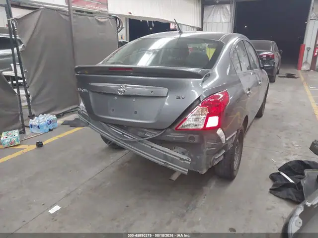 3N1CN7AP5KL857779 — 2019 Nissan Versa 1.6 SV, фото 4 с аукциона IAAI 13.10.2026, Задняя часть