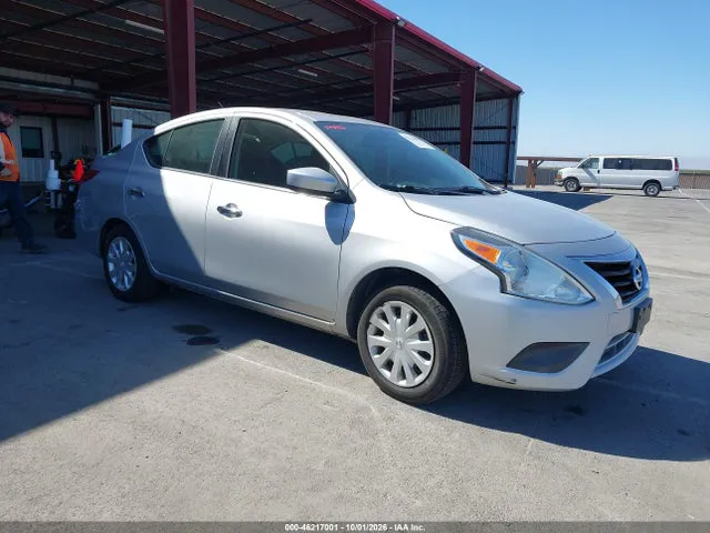 2019 Nissan Versa 1.6 Sv VIN 3N1CN7AP6KL877314 фото 1