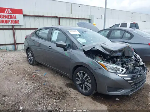 3N1CN8EV4SL836873 — 2025 Nissan Versa 1.6 SV, Передняя часть (Front End), фото до ремонта
