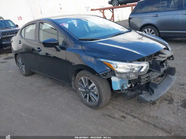 3N1CN8EV5SL887573 — 2025 Nissan Versa 1.6 SV, Передняя часть (Front End), фото до ремонта