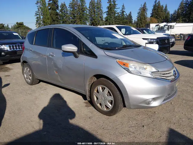 3N1CE2CP5FL403389 — 2015 Nissan Versa Note S Plus, Задняя часть (Rear), фото до ремонта