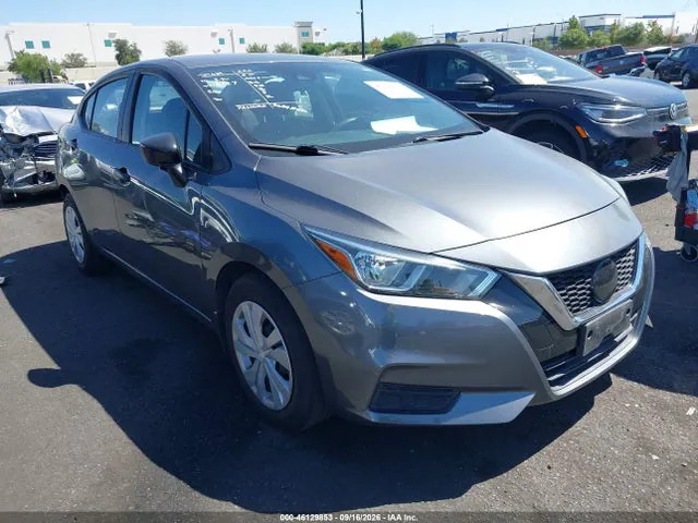 2021 Nissan Versa S Xtronic Cvt VIN 3N1CN8DV2ML921960 фото 1
