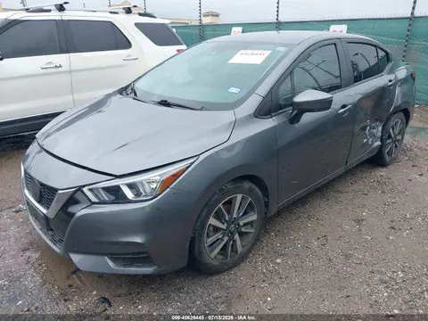 2021 Nissan Versa Sv Xtronic Cvt VIN 3N1CN8EV0ML871378 фото 2