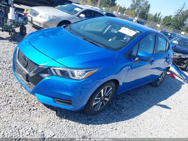 3N1CN8EV3ML818397 — 2021 Nissan Versa SV, фото 2 с аукциона IAAI 14.10.2026, Задняя часть