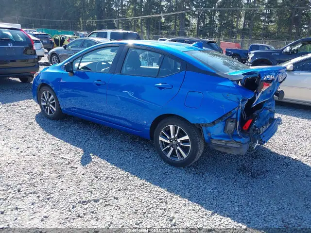 3N1CN8EV3ML818397 — 2021 Nissan Versa SV, фото 3 с аукциона IAAI 14.10.2026, Задняя часть