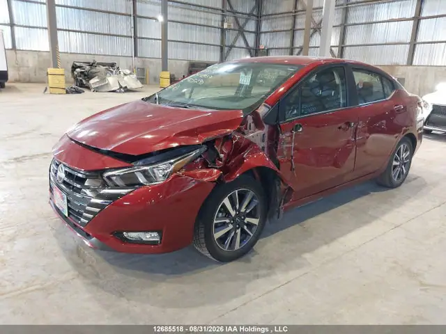 3N1CN8EV6RL925290 — 2024 Nissan Versa SV, фото 2 с аукциона IAAI 13.10.2026, Передняя часть слева