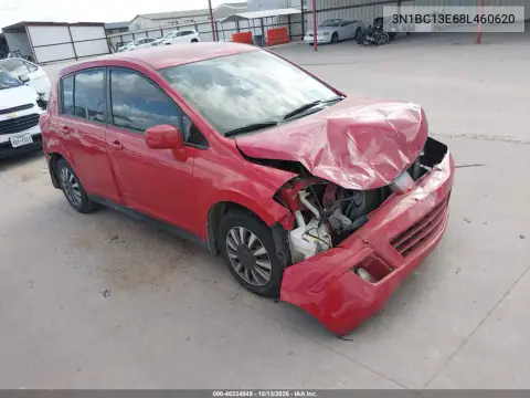 3N1BC13E68L460620 — 2008 Nissan Versa, Передняя часть, фото до ремонта