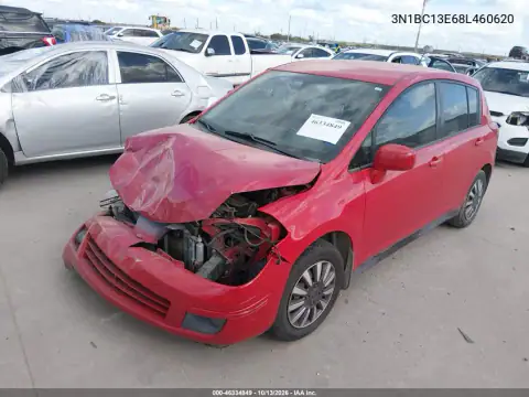 3N1BC13E68L460620 — 2008 Nissan Versa, фото 3 с аукциона IAAI, Передняя часть