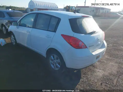 2009 Nissan Versa 1.8Sl VIN 3N1BC13E29L487914 фото 4